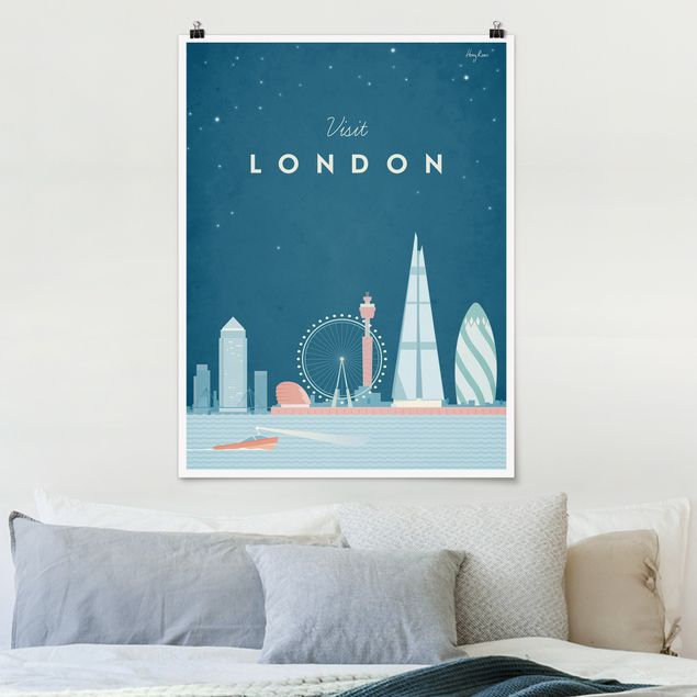 Quadri Londra Poster di viaggio - Londra