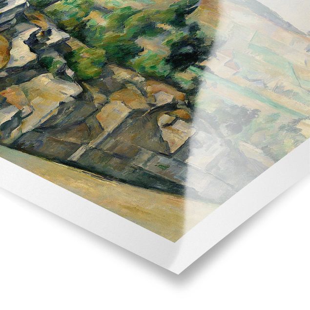Quadro moderno Paul Cézanne - Collina in Provenza