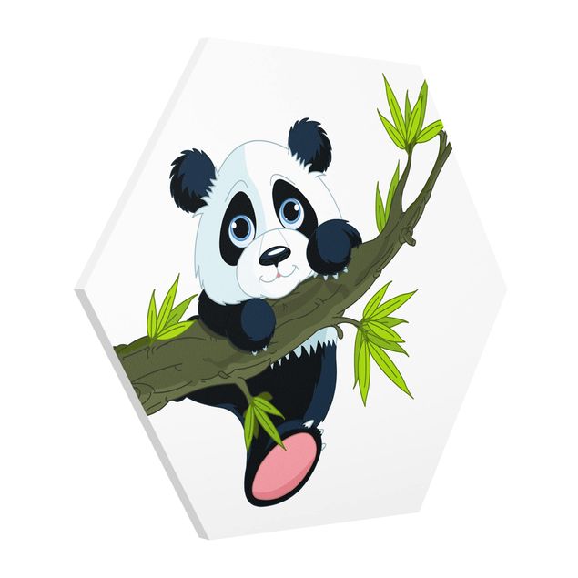 Quadri panda Panda arrampicatore