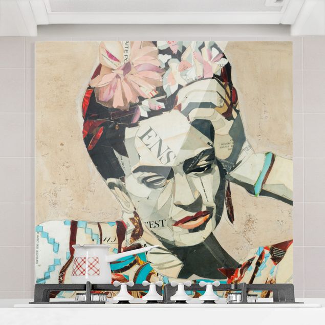 Riproduzioni quadri famosi Frida Kahlo - Collage n.1