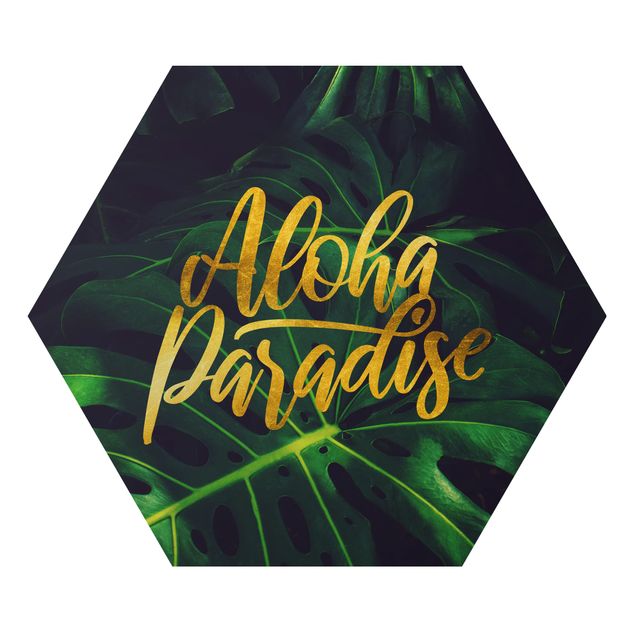 Quadri stampe Giungla - Paradiso Aloha