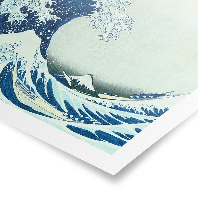 Quadri spiaggia Katsushika Hokusai - La grande onda di Kanagawa