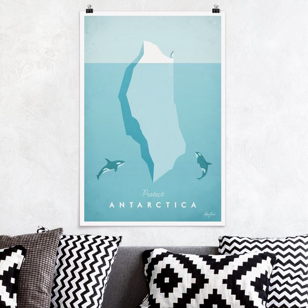 Quadri mare Poster di viaggio - Antartide