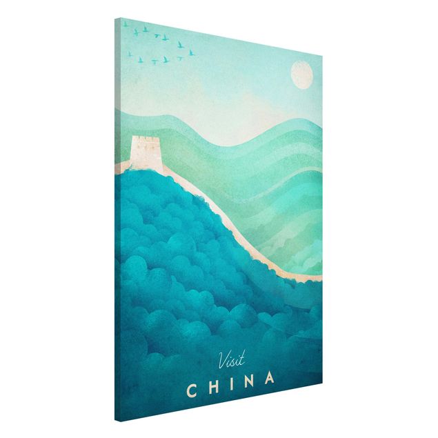 Lavagne magnetiche con architettura e skylines Poster di viaggio - Cina