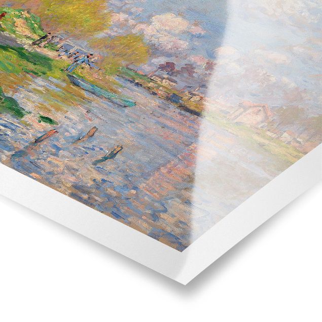Riproduzioni quadri Claude Monet - Primavera sulla Senna