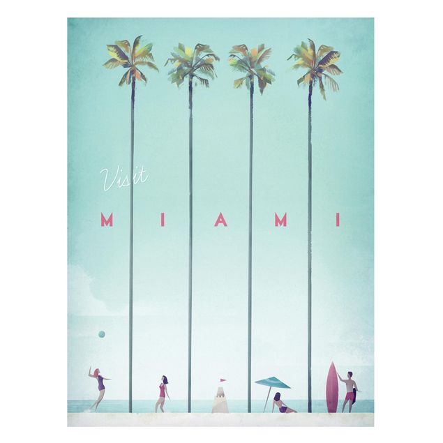 Quadro mare Poster di viaggio - Miami