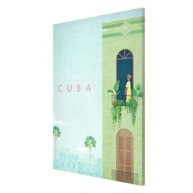 Riproduzione quadri famosi Campagna turistica - Cuba
