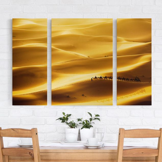 Quadri con paesaggio Dune d'oro