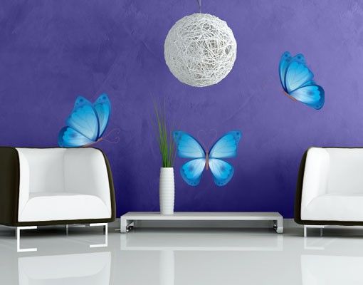 Adesivi murali farfalla No.EG25 Farfalle
