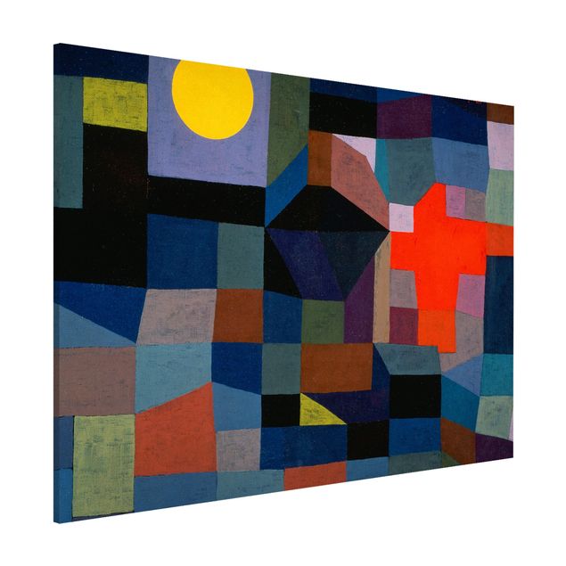 Riproduzioni quadri famosi Paul Klee - Fuoco di luna piena