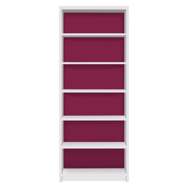 Pellicole adesive per mobili libreria Billy IKEA Colore Rosso Vino