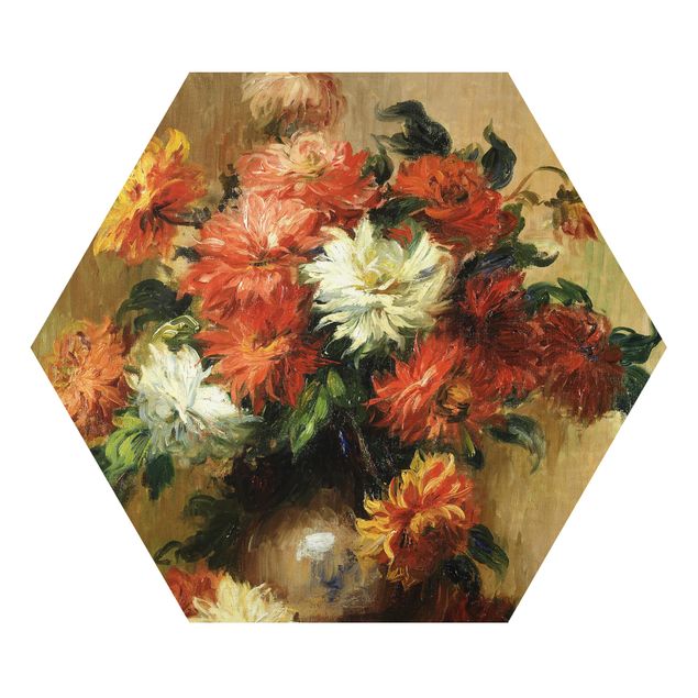 Quadri di fiori Auguste Renoir - Natura morta con dalie