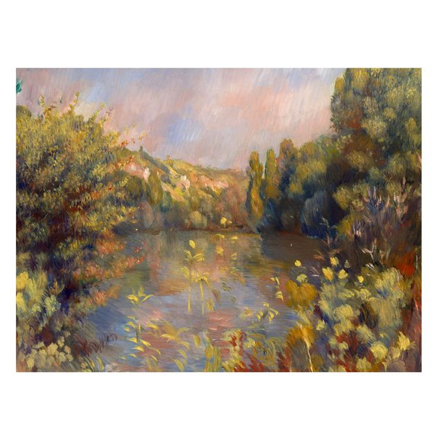 Quadro paesaggio Auguste Renoir - Paesaggio lacustre
