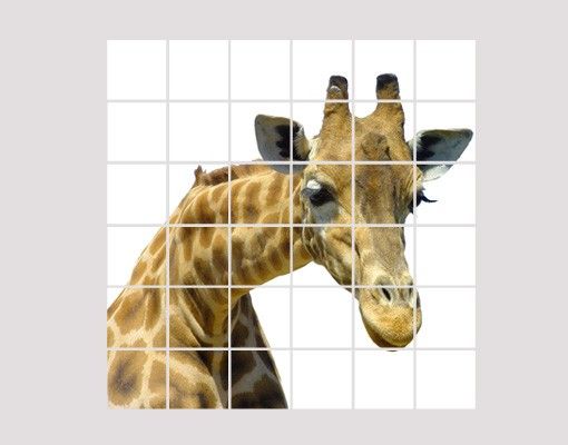 Pellicola autoadesiva Giraffa curiosa