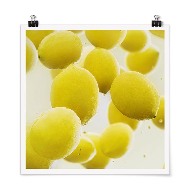 Quadri con frutta Limoni in acqua