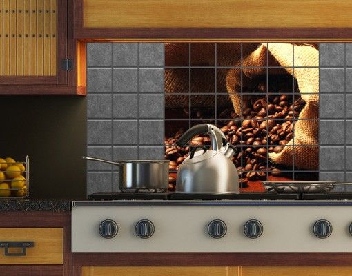 Pellicole per piastrelle marroni Caffè Dulcet