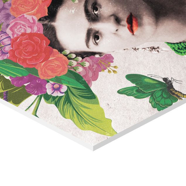 Quadri Frida Kahlo - Ritratto di fiori