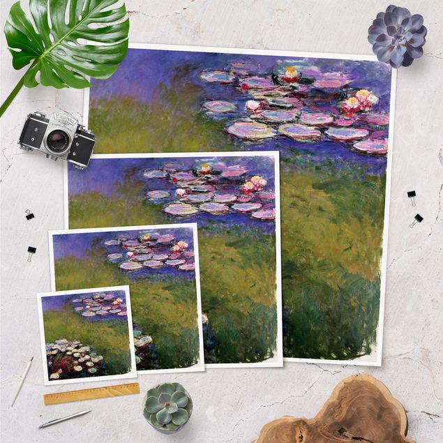 Quadro natura Claude Monet - Ninfee