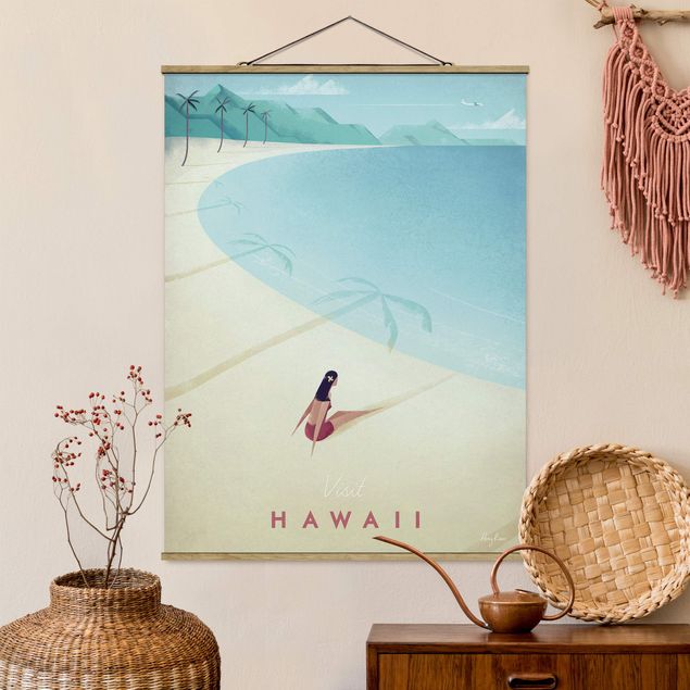 Quadri di mare Poster di viaggio - Hawaii
