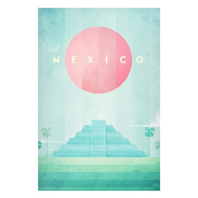 Lavagne magnetiche con architettura e skylines Poster di viaggio - Messico