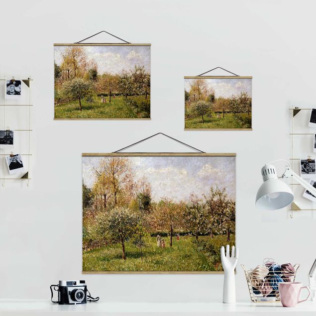 Quadro paesaggio Camille Pissarro - Primavera a Eragny