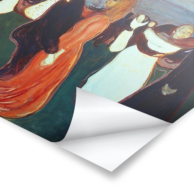 Poster quadri famosi Edvard Munch - La danza della vita