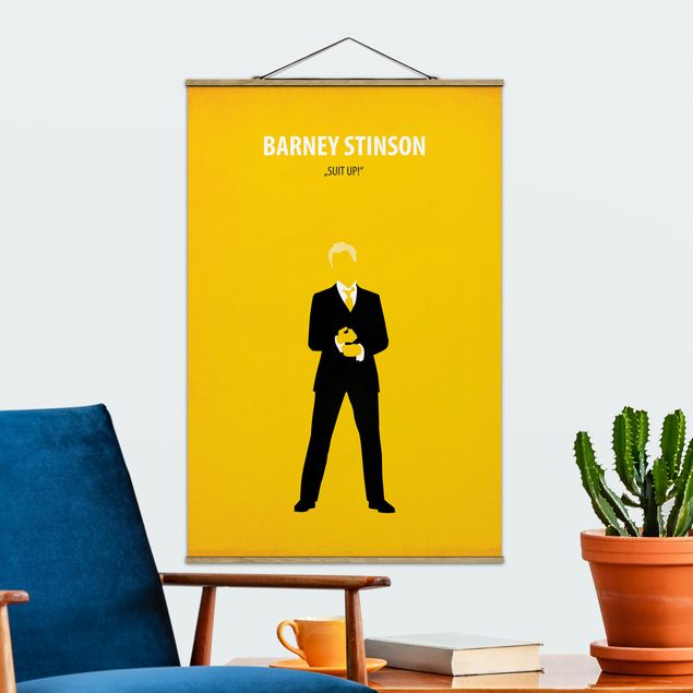 Quadro moderno Locandina film Barney Stinson
