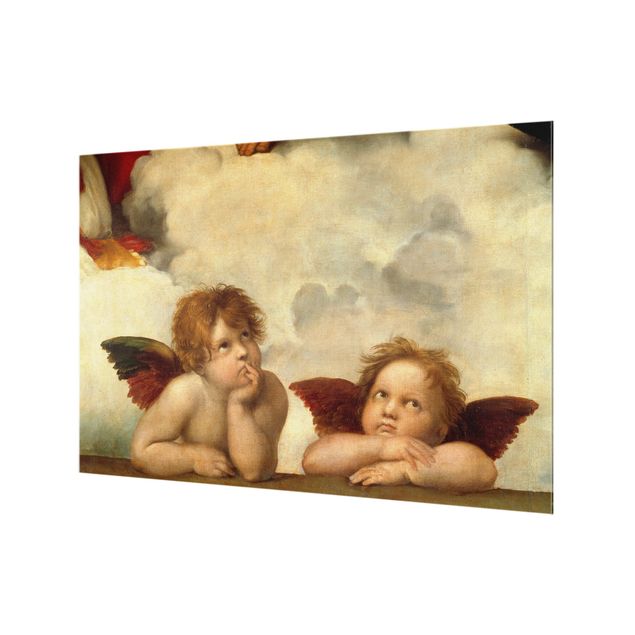 Quadri Raffaello  Raffael - Due angeli. Dettaglio da La Madonna Sistina