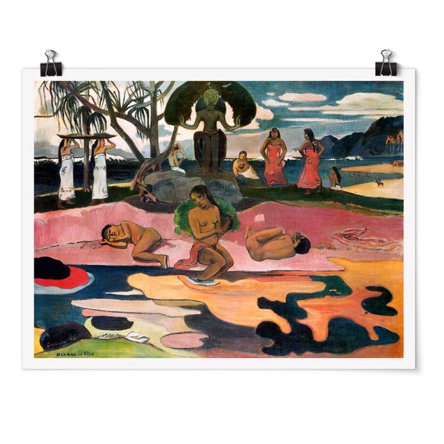 Stile di pittura Paul Gauguin - Il giorno degli dei (Mahana No Atua)