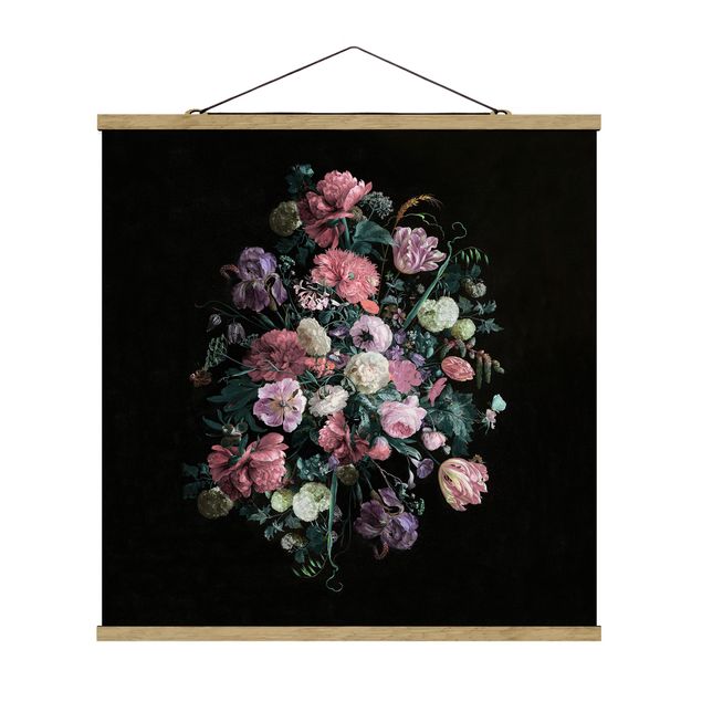 Quadri con fiori Jan Davidsz De Heem - Bouquet di fiori scuri