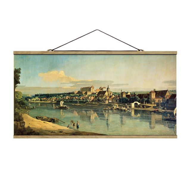 Stile di pittura Bernardo Bellotto - Vista di Pirna
