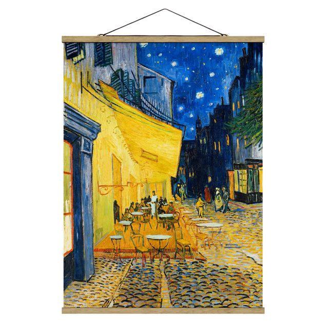 Riproduzioni quadri famosi Vincent van Gogh - Terrazza di un caffè di notte