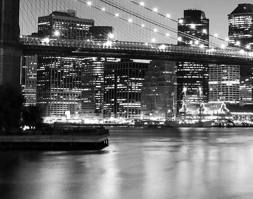 Sticker piastrelle Ponte di Brooklyn a New York II
