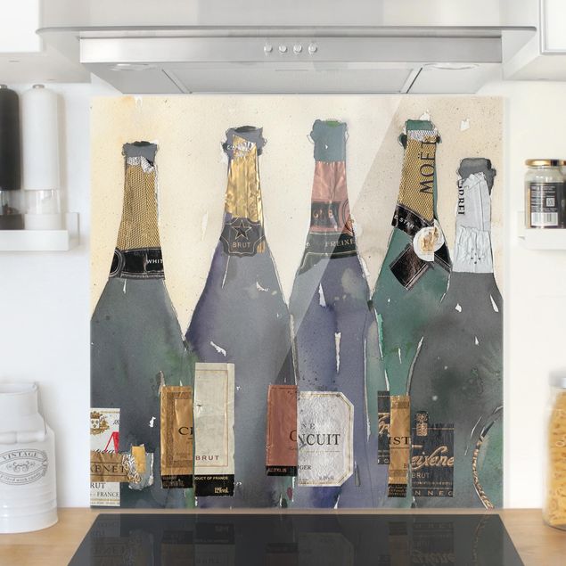 Decorazione cucina Stappato - Champagne