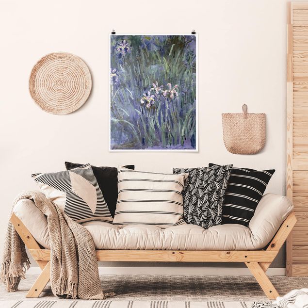 Quadri Impressionismo Claude Monet - Iris