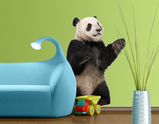 Decorazioni camera neonato No.509 Panda seduto
