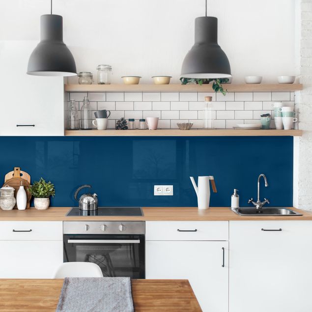 pannelli cucina Blu di Prussia
