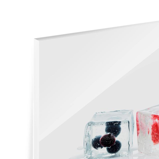 Paraschizzi in vetro - Fruits In Ice Cube