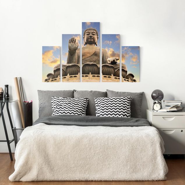 Quadri su tela componibili Grande Buddha