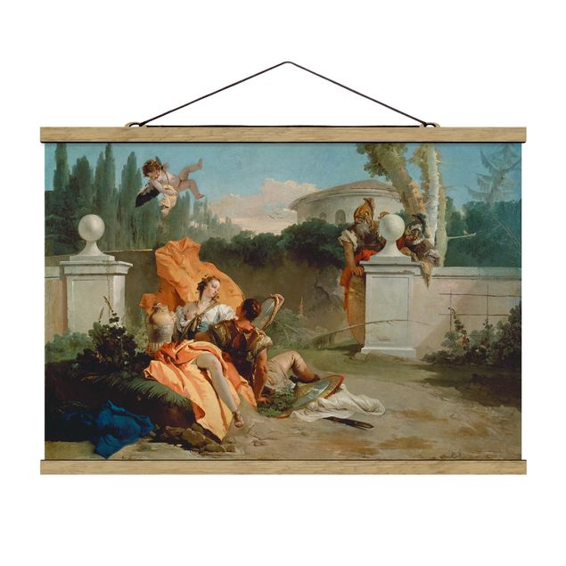 Quadri moderni per arredamento Giovanni Battista Tiepolo - Rinaldo e Armida
