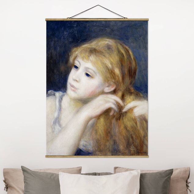 Riproduzioni Auguste Renoir - Testa di giovane donna
