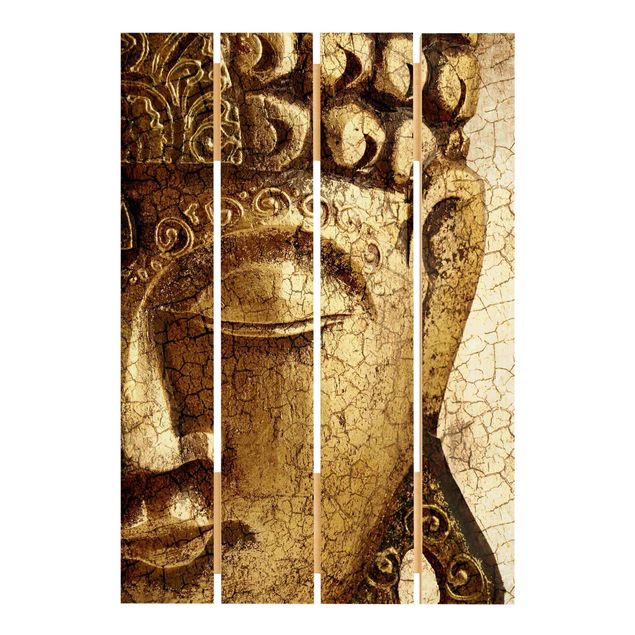 Stampa su legno - Vintage Buddha - Verticale 3:2
