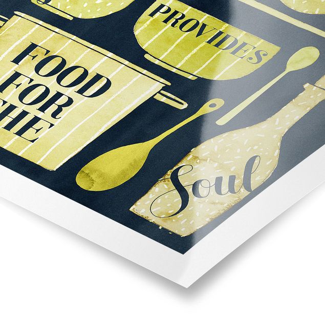 Poster da parete  Soul Food - Con amore