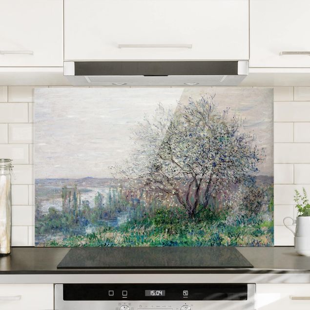 Riproduzioni Claude Monet - Primavera a Vétheuil