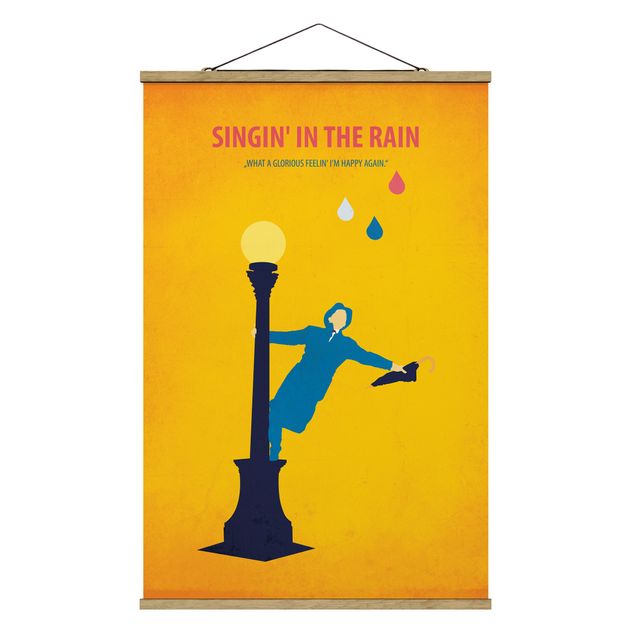 Quadri gialli Locandina film Cantando sotto la pioggia
