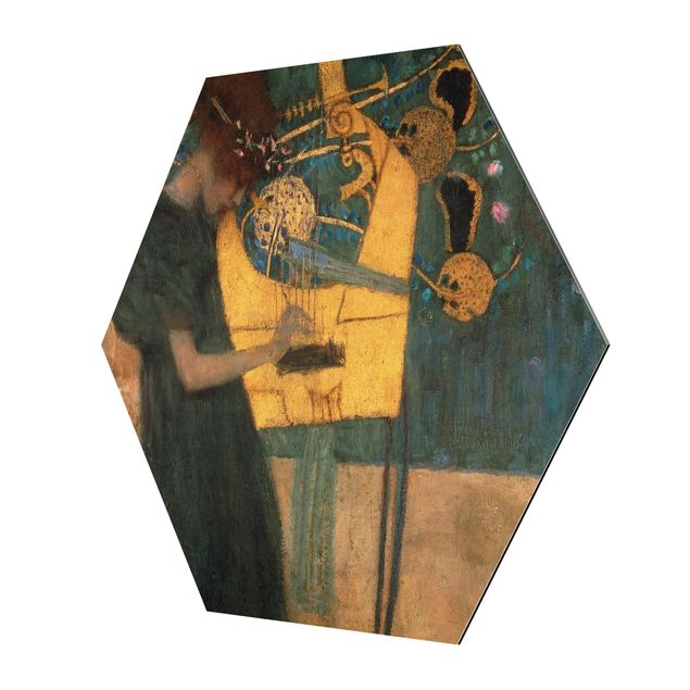 Quadro ritratto Gustav Klimt - Musica