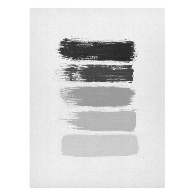 Riproduzioni quadri Strisce in nero e grigio