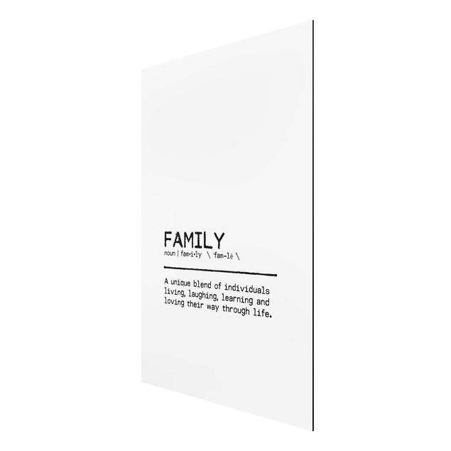 Quadri sulla famiglia Definizione Famiglia Unica