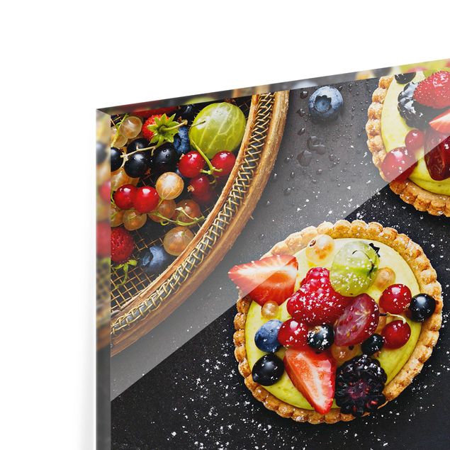 Paraschizzi in vetro - Berries Dessert