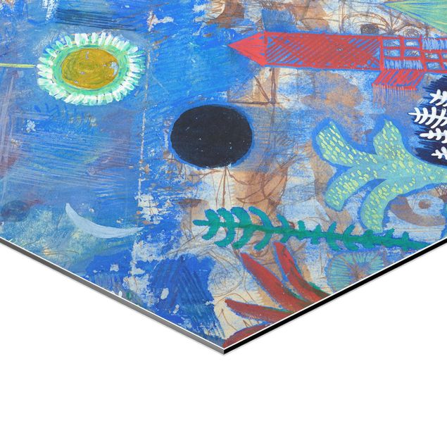 Quadri stampe Paul Klee - Paesaggio sommerso